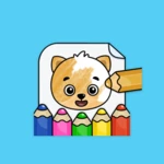 Logo of Drawing games for kids android Application 