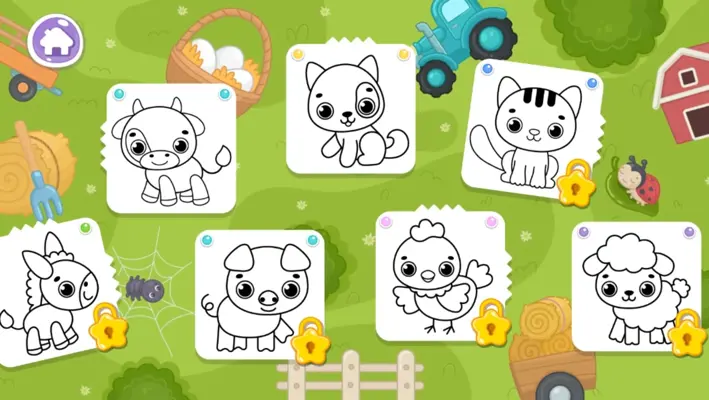 Drawing games for kids android App screenshot 10